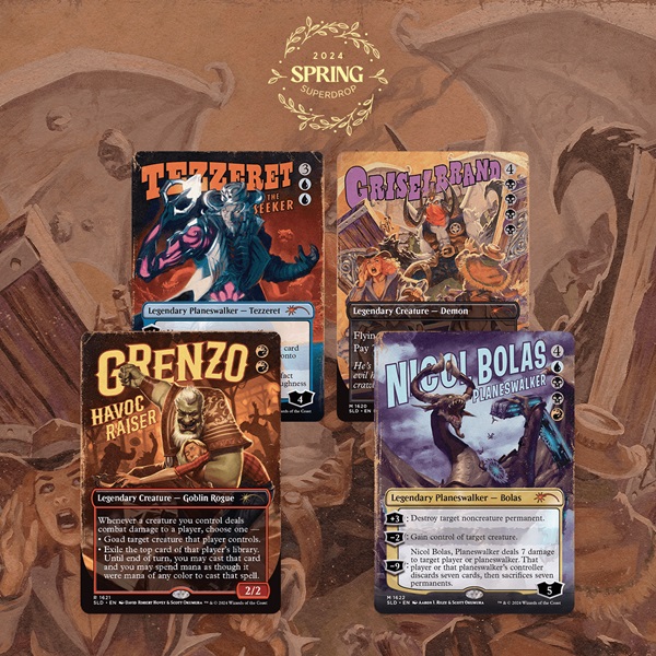 Secret Lair Drop Series 2024 : Spring Superdrop: Outlaw Anthology Vol : Rebellious Renegades Regular