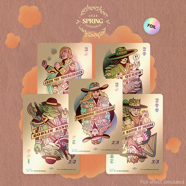 Secret Lair Drop Series 2024: Poker Faces Foil Superdrop