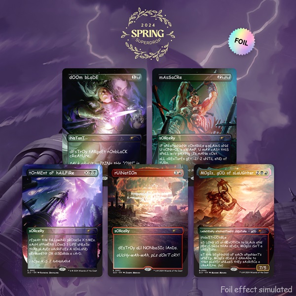 Secret Lair Drop 2024: Spring Superdrop - Sans Mercy Foil