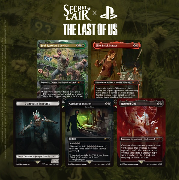 Secret Lair Drop Series 2025 : The Playstation Superdrop: Secret Lair The Last Part Regular