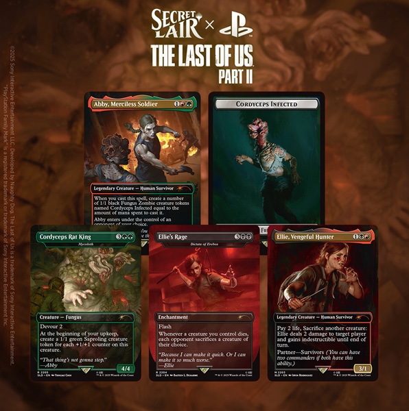 Secret Lair Drop Series 2025 : The Playstation Superdrop: Secret Lair The Last Part Regular