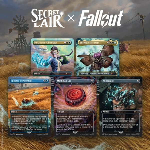 Secret Lair Drop Series 2026 : The Rad Superdrop: Secret Lair Fallout: Rad Regular