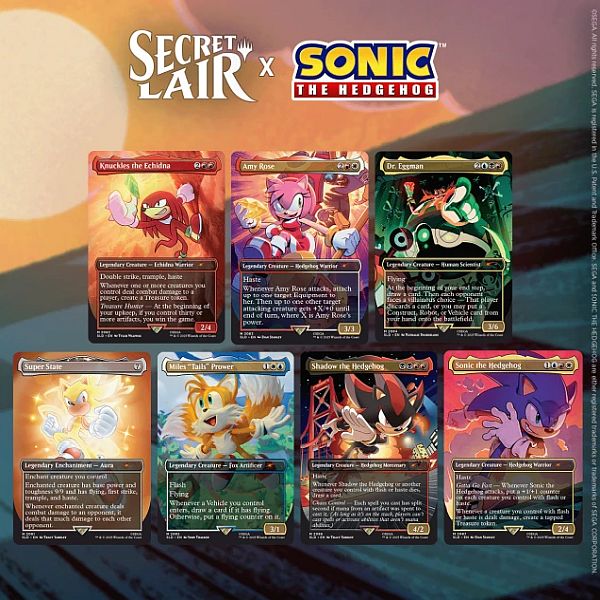 Secret Lair: Secret Lair Sonic: Friends Foes Regular