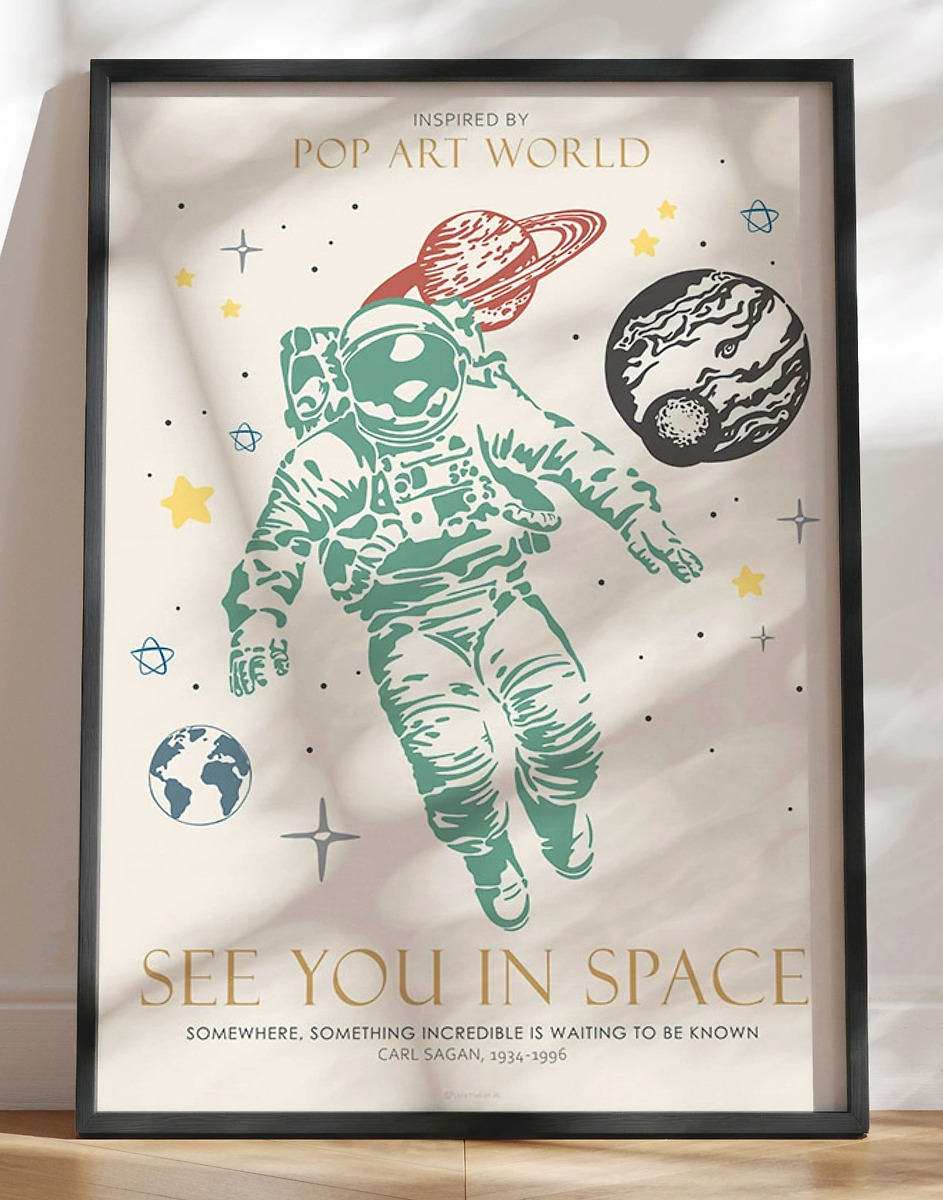 See You   Space Inspired   Pop Art World