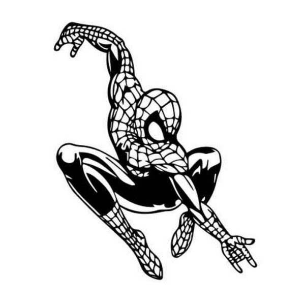 Spiderman Vægklistermærke til Drengeværelse – Superhelte Tema
