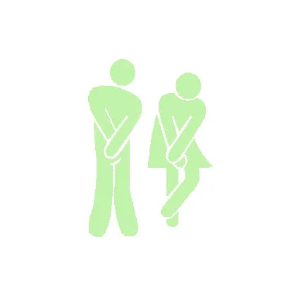 Selvlysende Toilet Skilt – Sjov Wallsticker til Mørke