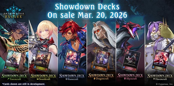 Shadowverse: Evolve Tcg: Showdown Deck: Abysscraft