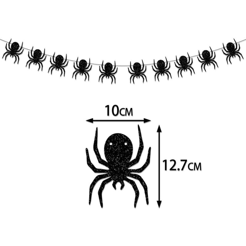Skræmmende Halloween Edderkopper til Uhyggelig Dekoration