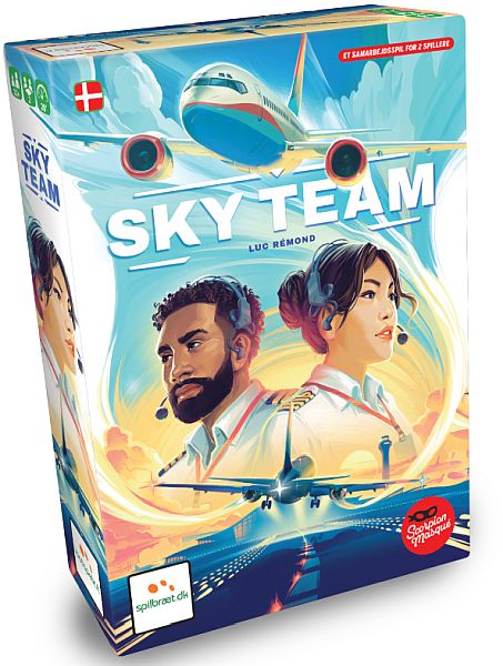 Sky Team  Dansk  Board Game