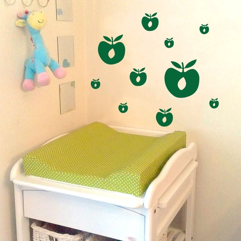 Småfolk æbler Wallsticker