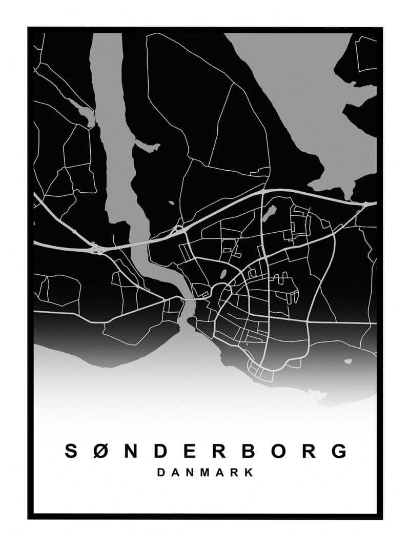 Sønderborg Kortplakat – Udforsk Din Elskede By!