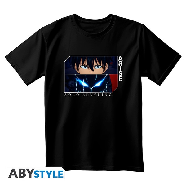 Solo Leveling Arise Unisex Black-tshirt Size: Large