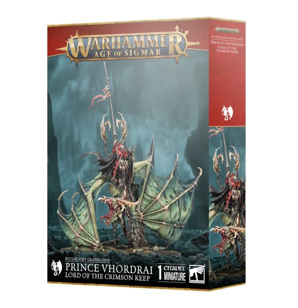 Soulblight Gravelords Prince Vhordrai Lord The Crimson Keep Revenant Draconith 99120207177