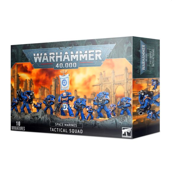 Space Marines Taktisk Enhed – Warhammer 40K Tilbud!