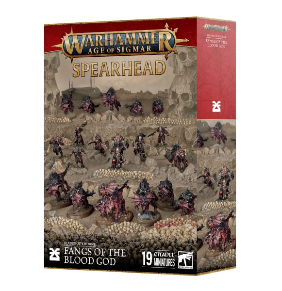 Spearhead: Blades Khorne: Fangs The Blood God Begynderbox 99120201200