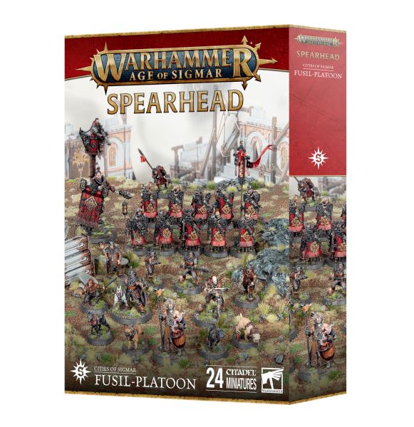 Spearhead: Cities Sigmar: Fusil-platoon Begynderbox 99120202059