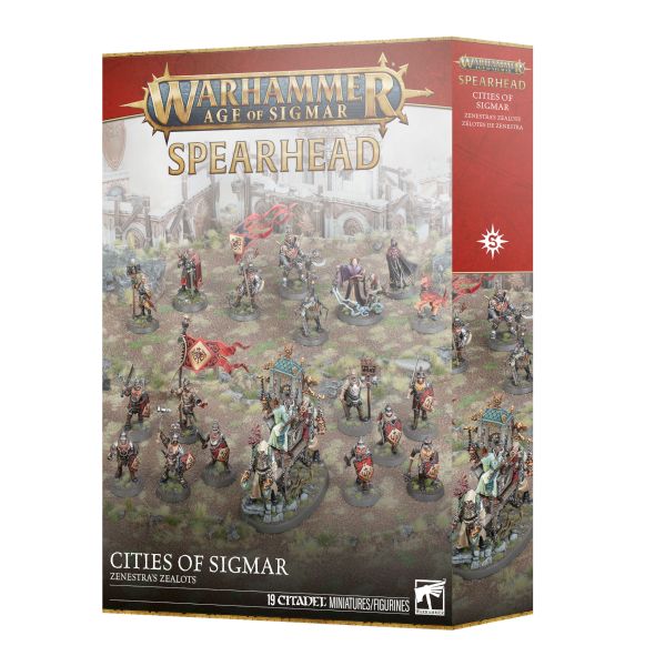 Spearhead: Cities Sigmar: Zenestra Zealots Begynderbox 99120202061