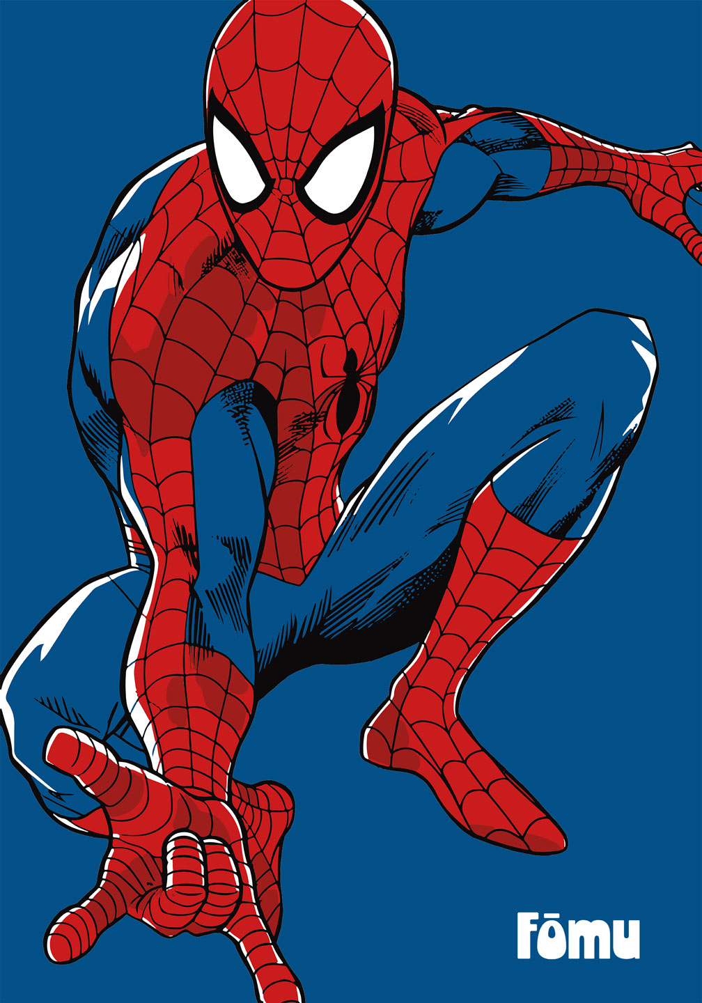 Spiderman Plakat til Børneværelset – Fantastisk Kunstværk