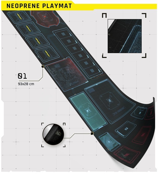 Spillem 195 165 Tte Playmat Cyberpunk 2077: Neoprene