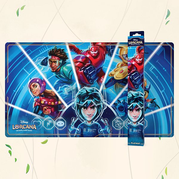 Spillem 195 165 Tte  Playmat  Disney Lorcana Tcg: Set   Archazia   Island: Big Hero     Could   Immortals