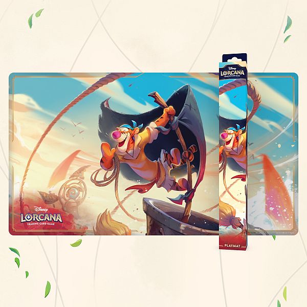 Spillem 195 165 Tte  Playmat  Disney Lorcana Tcg: Set   Archazia   Island: Tigger   The Crow   Nest