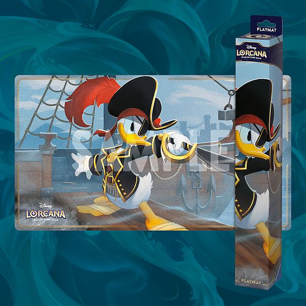 Disney Lorcana TCG Playmat: Donald Duck Buccaneer