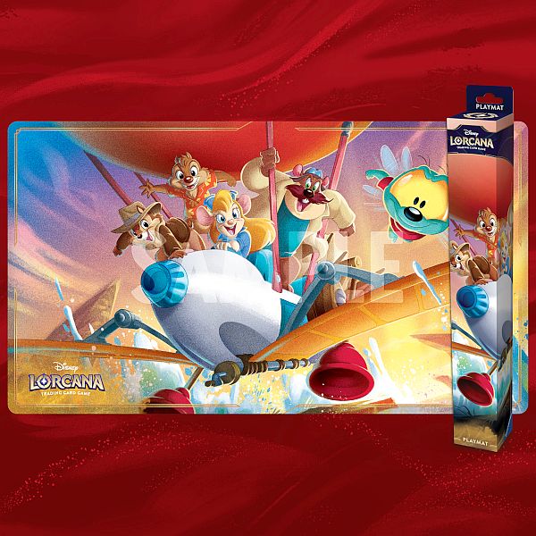 Spillem 195 165 Tte  Playmat  Disney Lorcana Tcg: Set   Reign   Jafar: Rescue Rangers Away
