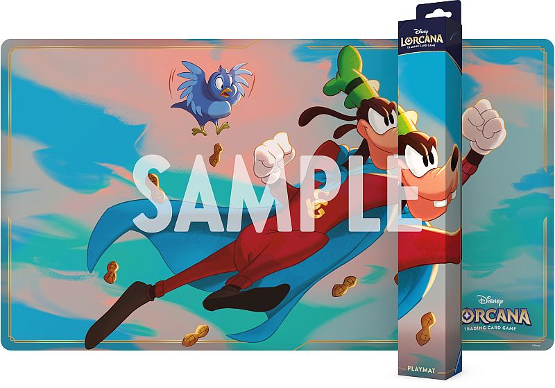 Spillem 195 165 Tte Playmat Disney Lorcana Tcg: Set 12 Wilds Unknown: Goofy Super Goof
