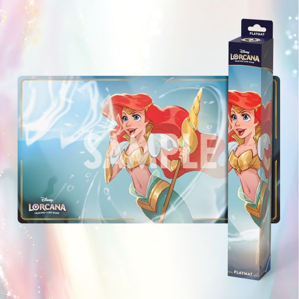 Spillem 195 165 Tte Playmat Disney Lorcana Tcg: Set 11 Winterspell: Ariel Sonic Warrior