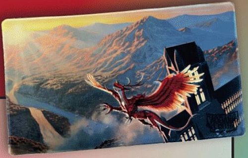 Begrænset Udgave Dragon Shield Playmat - Crimson Design