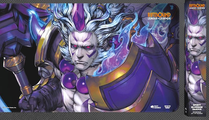 Spillem 195 165 Tte  Playmat  Riftbound: League   Legends Tcg: Set 02: Spiritforged   : Spirit Blossom Darius