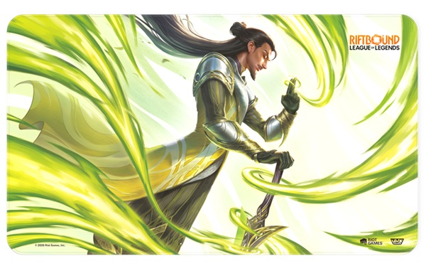 Spillem 195 165 Tte Playmat Riftbound: League Legends Tcg: Set 03: Unleashed : Master Wuju Master