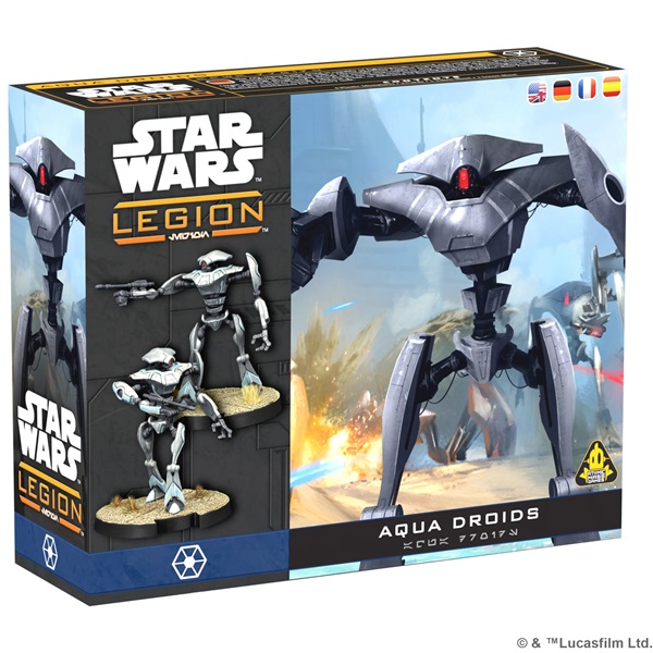Star Wars: Legion  Unit Expansion: Aqua Droids