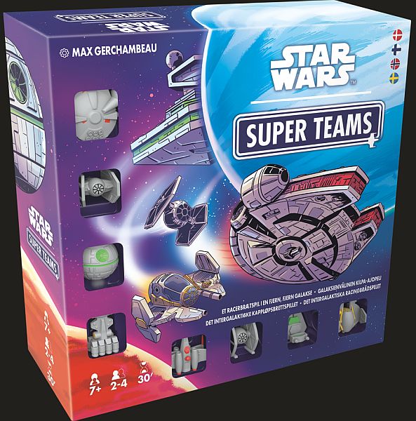 Star Wars: Super Teams  Dansk  Racing Board Game