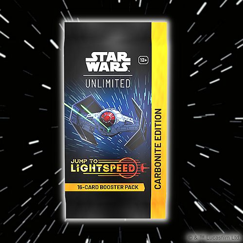 Star Wars: Unlimited Tcg Set  : Jump   Lightspeed Carbonite Booster Pack
