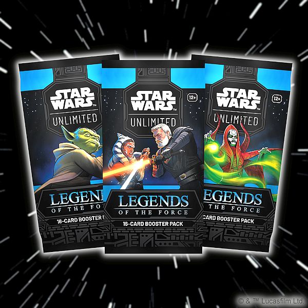 Star Wars: Unlimited Tcg Set  : Legends   The Force Booster Pack