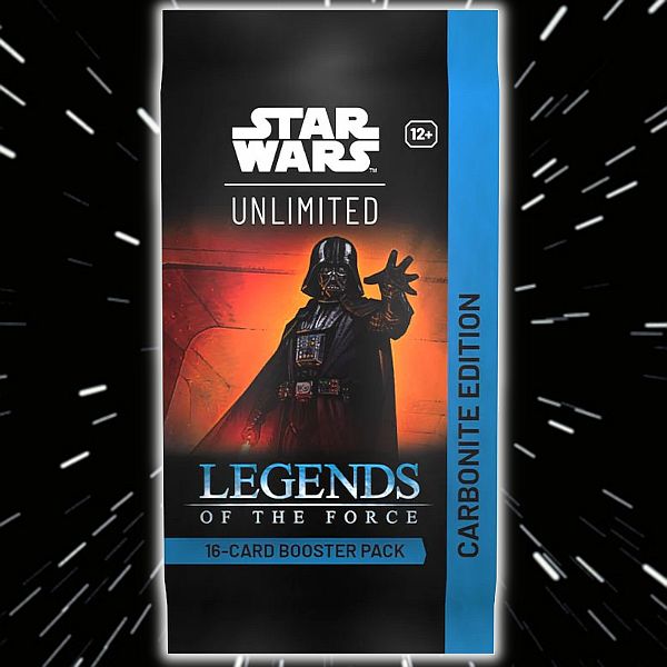 Star Wars: Unlimited Tcg Set  : Legends   The Force Carbonite Booster Pack
