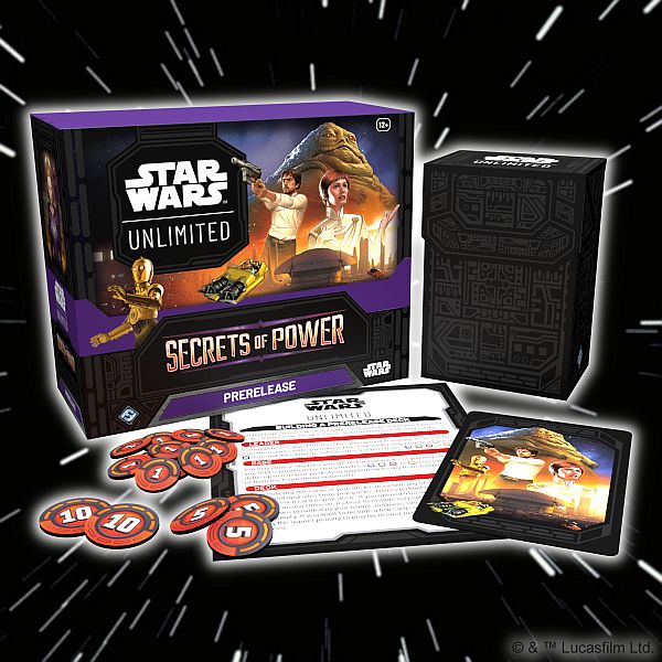 Star Wars: Unlimited Tcg Set  : Secrets   Power Prerelease Box