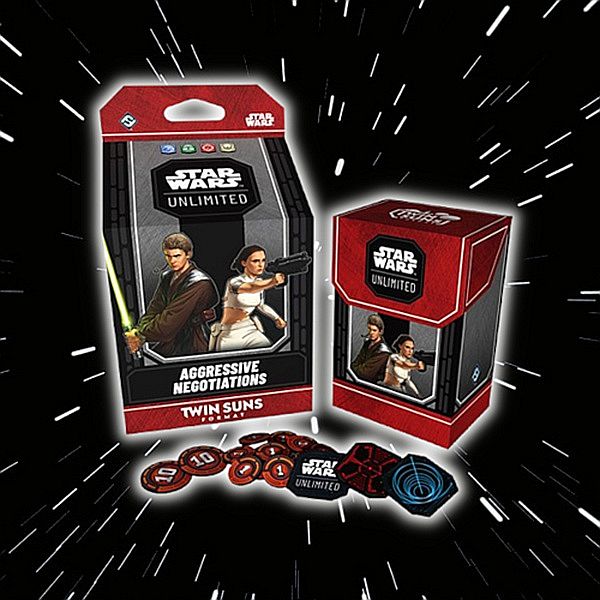 Star Wars: Unlimited Tcg: 2026 Twin Suns Aggressive Negotiations Deck  Anakin Skywalker   Padm 195 169  Amidala