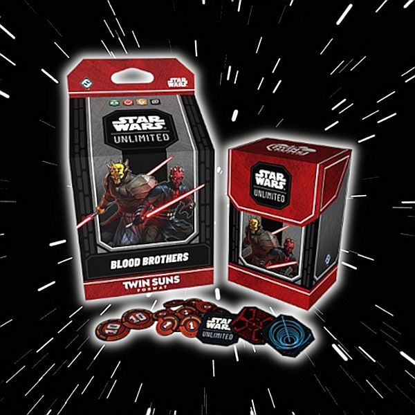 Star Wars: Unlimited Tcg: 2026 Twin Suns Blood Brothers Deck  Maul   Savage Opress