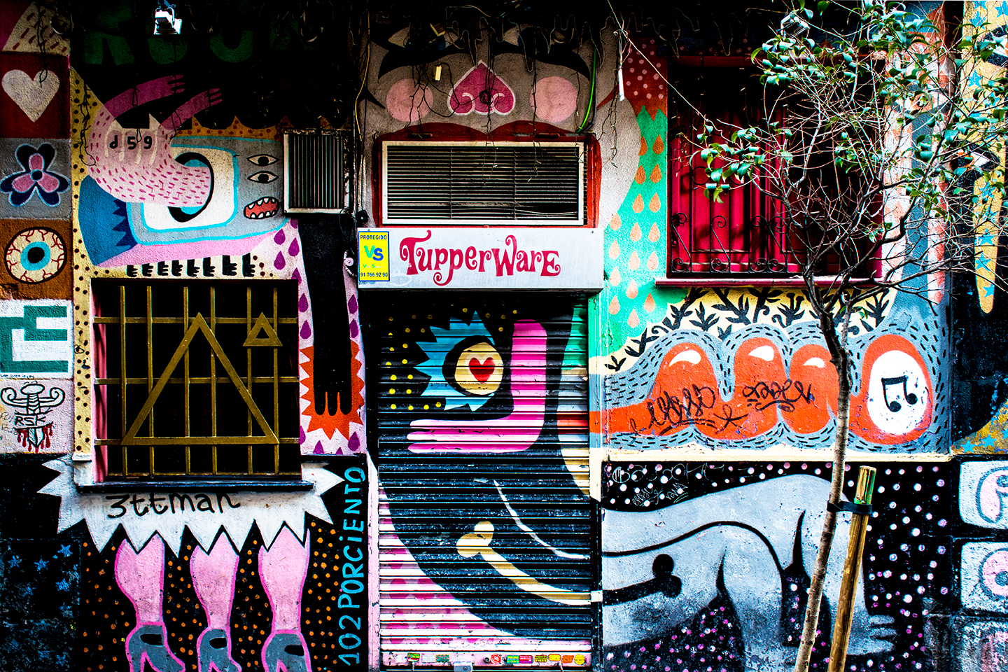 Streethouse Madrid – Urban Fotokunst af Kirsten Stigsgaard