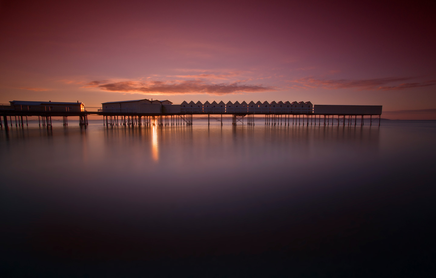 Magisk solnedgang fotografi af Gustavo Orensztajn