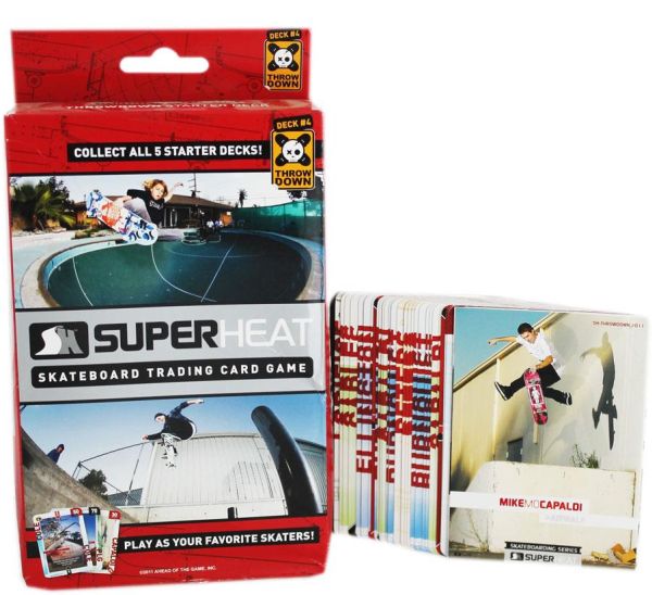 Super Heat Deck - Skateboard Kortspil *Fantastisk Tilbud*