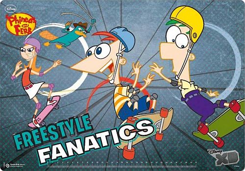 Super Udsalg Phineas og Ferb Bordmåtte - Praktisk Design