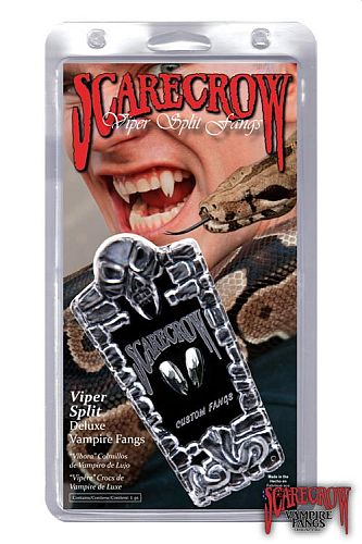 Vampyr Viper Tandkappe - Chrome fra Epic Armoury