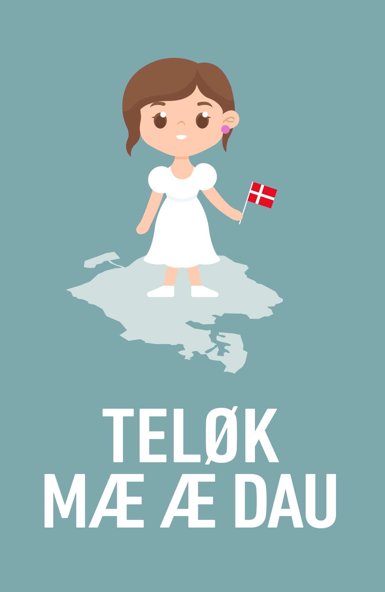 Sønderjysk Konfirmationskort – Elegant Festdesign