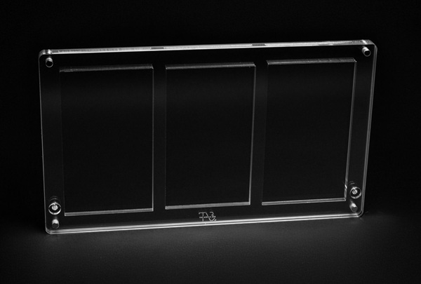 The Acrylic Box Acrylic Case  Akrylkasse  Booster Pack   -piece  Artset Display