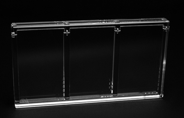 The Acrylic Box Acrylic Case  Akrylkasse  Triple Psa Display Case