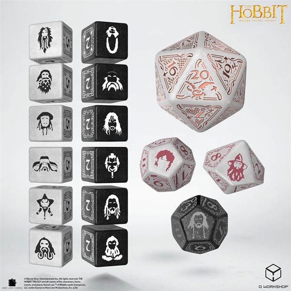 The Hobbit Tcg: Radiant Dawn Dice Set