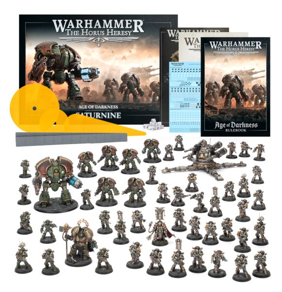 The Horus Heresy: Age Darkness Saturnine Starter Set 2025 60013099002